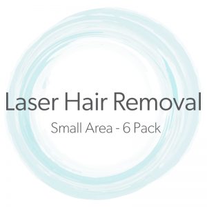 Laser Hair Removal Small Area 6 Pack
